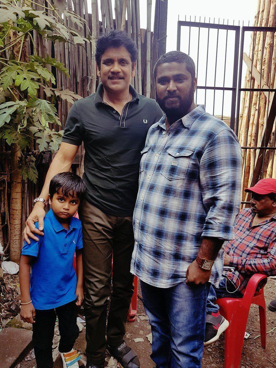 King Nagarjuna From Officer Movie Set Locations Photos