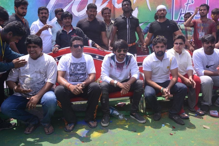 Kittu Unnadu Jagratha team holi Celebrations Vijayawada