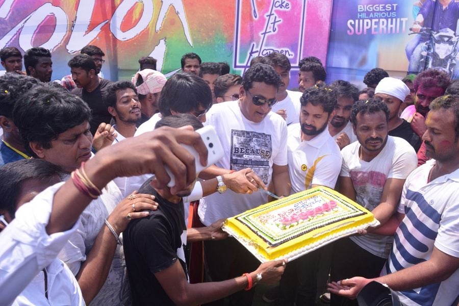 Kittu Unnadu Jagratha team holi Celebrations Vijayawada