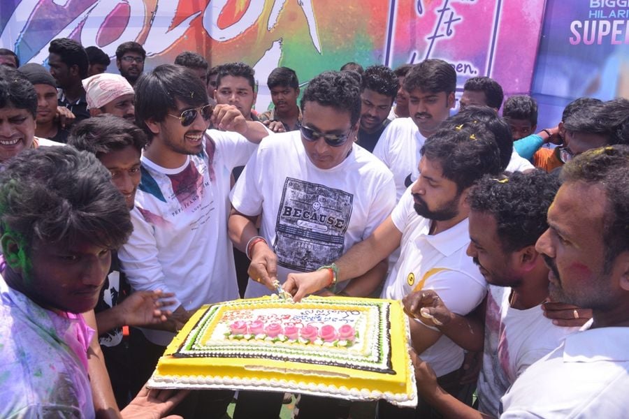 Kittu Unnadu Jagratha team holi Celebrations Vijayawada