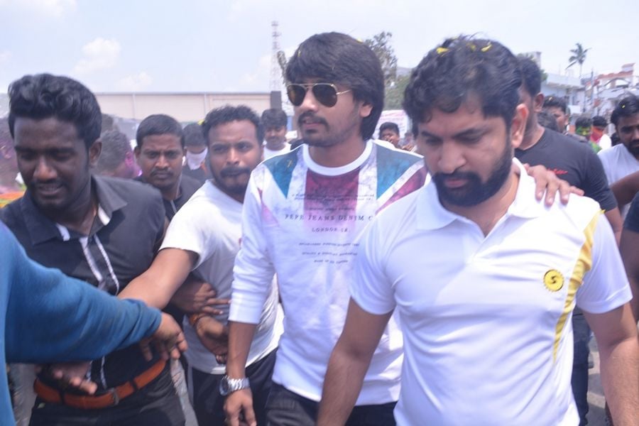 Kittu Unnadu Jagratha team holi Celebrations Vijayawada