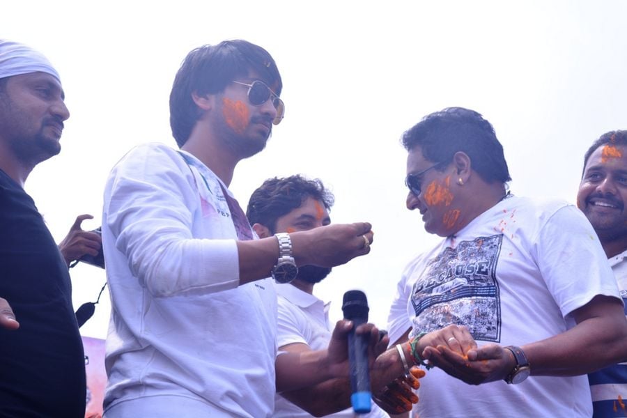 Kittu Unnadu Jagratha team holi Celebrations Vijayawada