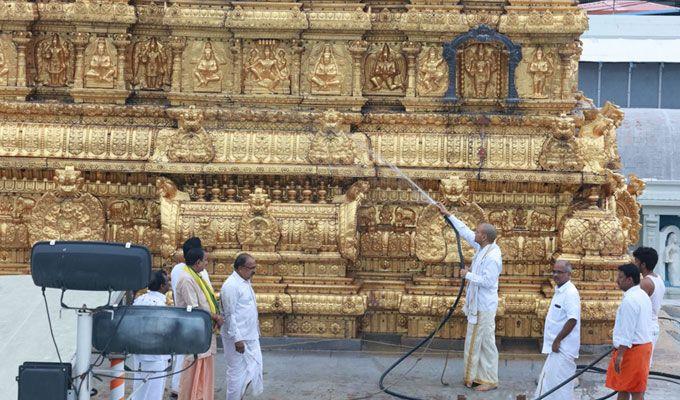 Koil Alwar Thirumanjanam Seva in Tirumala Photos