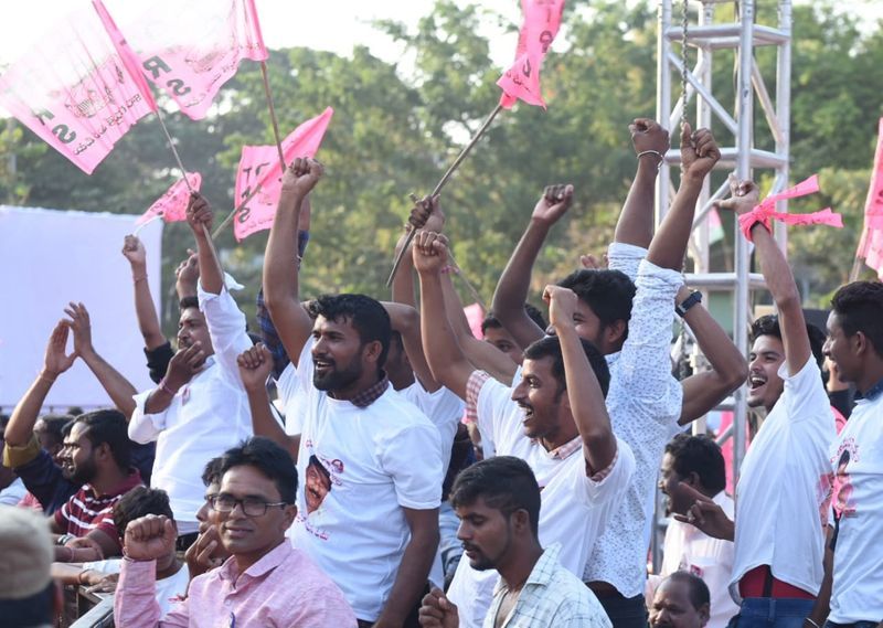 Kukatpally KTR Road Show Photos