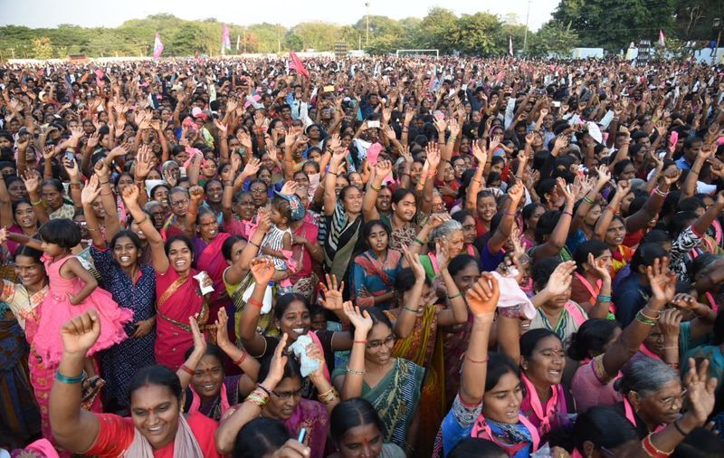 Kukatpally KTR Road Show Photos