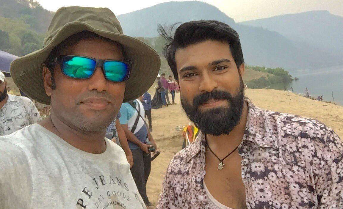 LATEST Rangasthalam 1985 Movie Working Stills & Set Locations