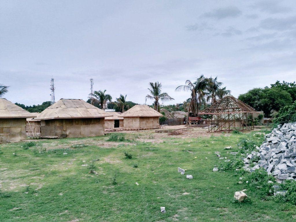 LATEST Rangasthalam 1985 Movie Working Stills & Set Locations