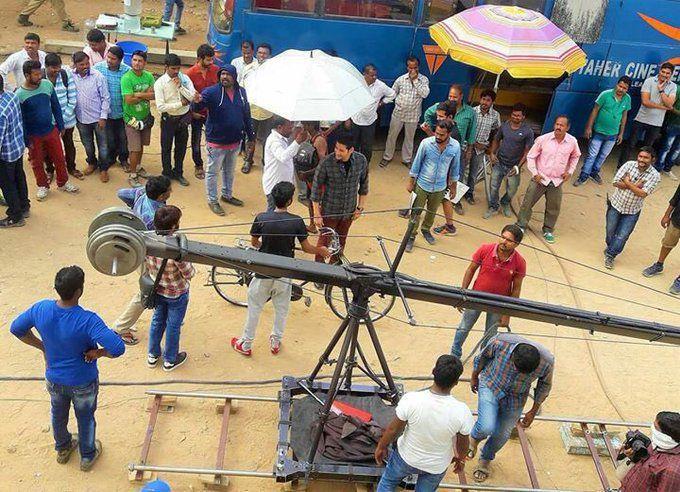 LEAKED: Mahesh Babu & Murugadoss Film Working Stills