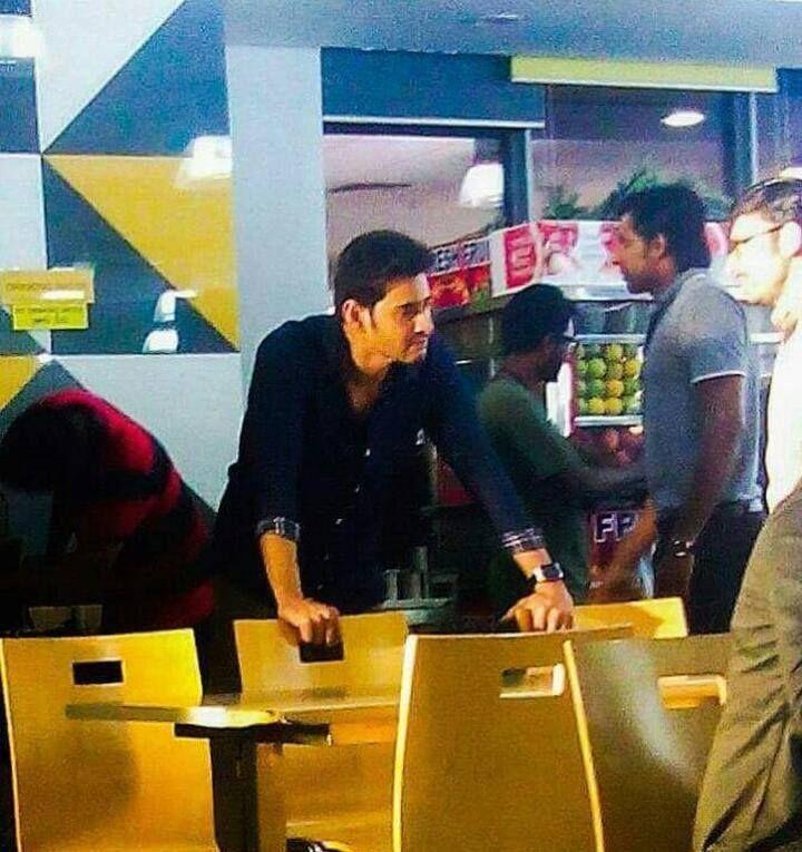 LEAKED: Mahesh Babu & Murugadoss Film Working Stills