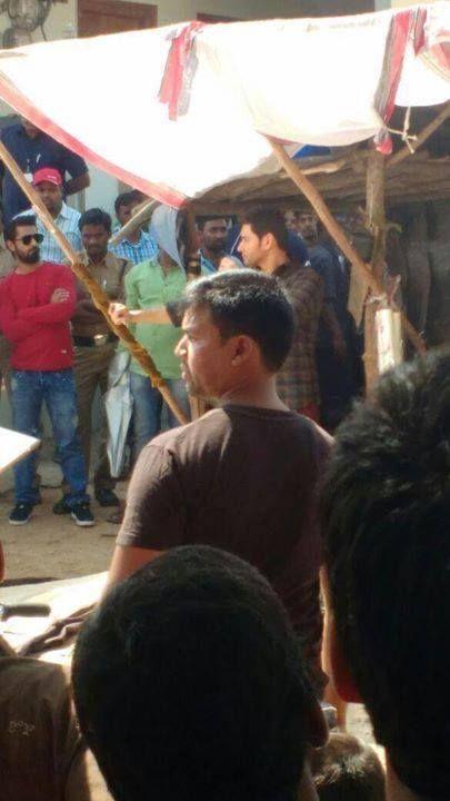 LEAKED: Mahesh Babu & Murugadoss Film Working Stills