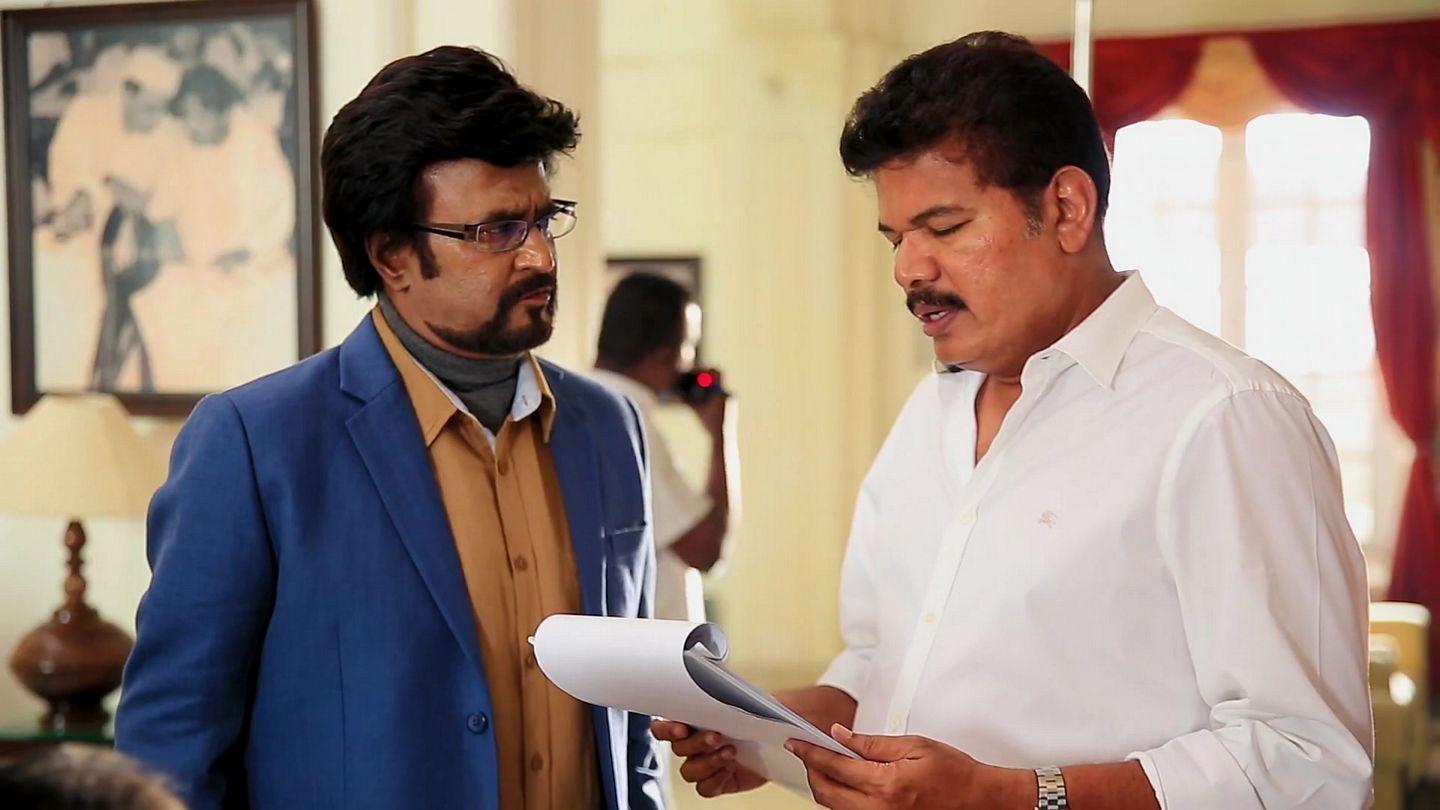 LEAKED: Rajinikanth Robot 2Point0 Latest Working Stills & Posters