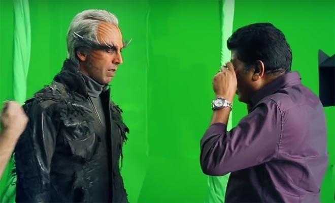 LEAKED: Rajinikanth Robot 2Point0 Latest Working Stills & Posters