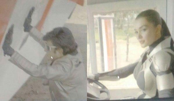 LEAKED: Rajinikanth Robot 2Point0 Latest Working Stills & Posters