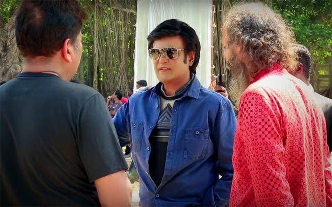 LEAKED: Rajinikanth Robot 2Point0 Latest Working Stills & Posters