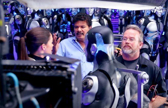 LEAKED: Rajinikanth Robot 2Point0 Latest Working Stills & Posters