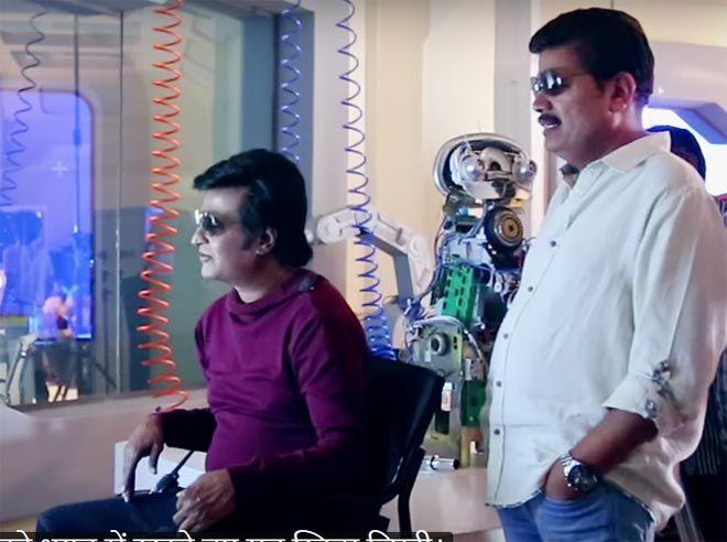 LEAKED: Rajinikanth Robot 2Point0 Latest Working Stills & Posters