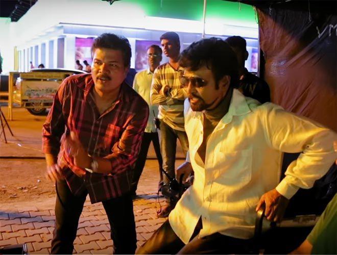 LEAKED: Rajinikanth Robot 2Point0 Latest Working Stills & Posters