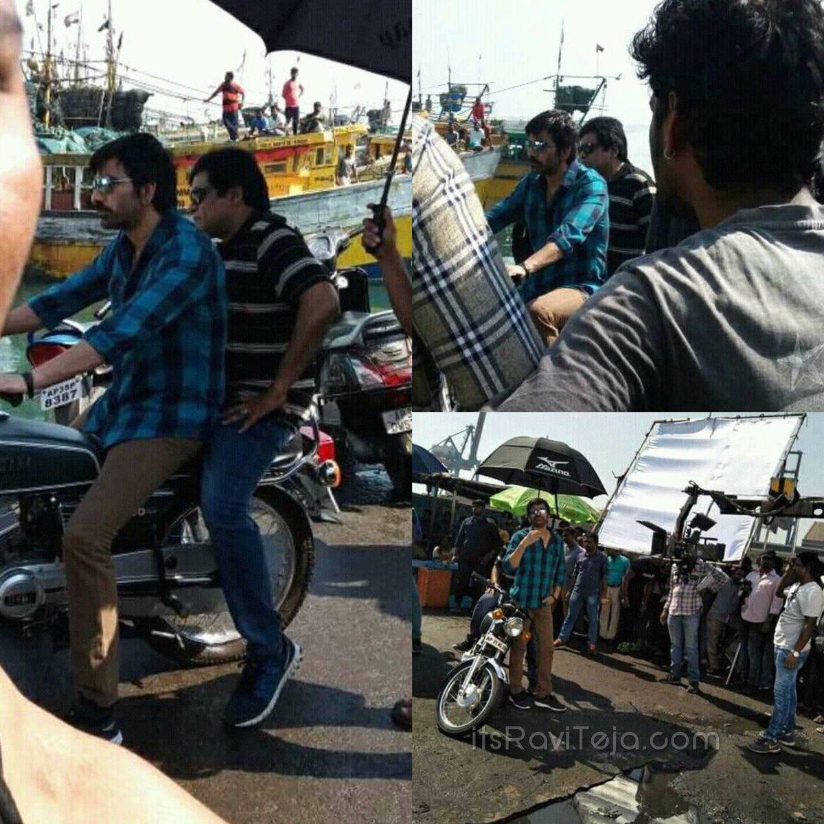 LEAKED: Ravi Teja & Kalyan Krishna's New film working stills