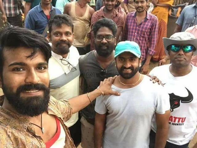 Latest LEAKED Rangasthalam 1985 Movie Working Stills