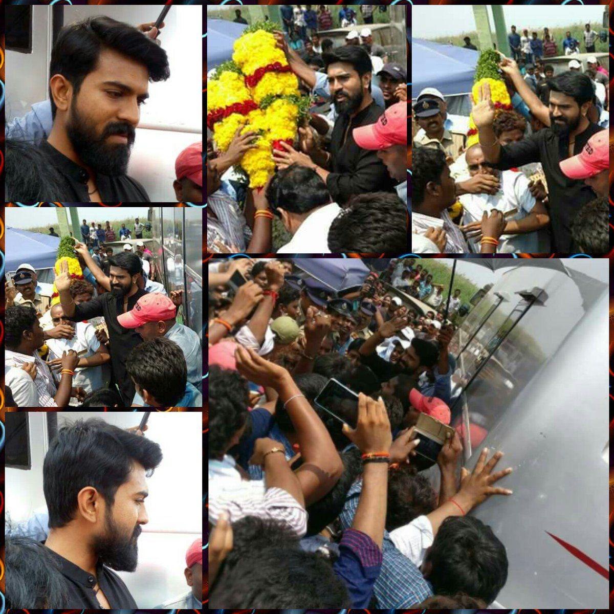 Latest LEAKED Rangasthalam 1985 Movie Working Stills