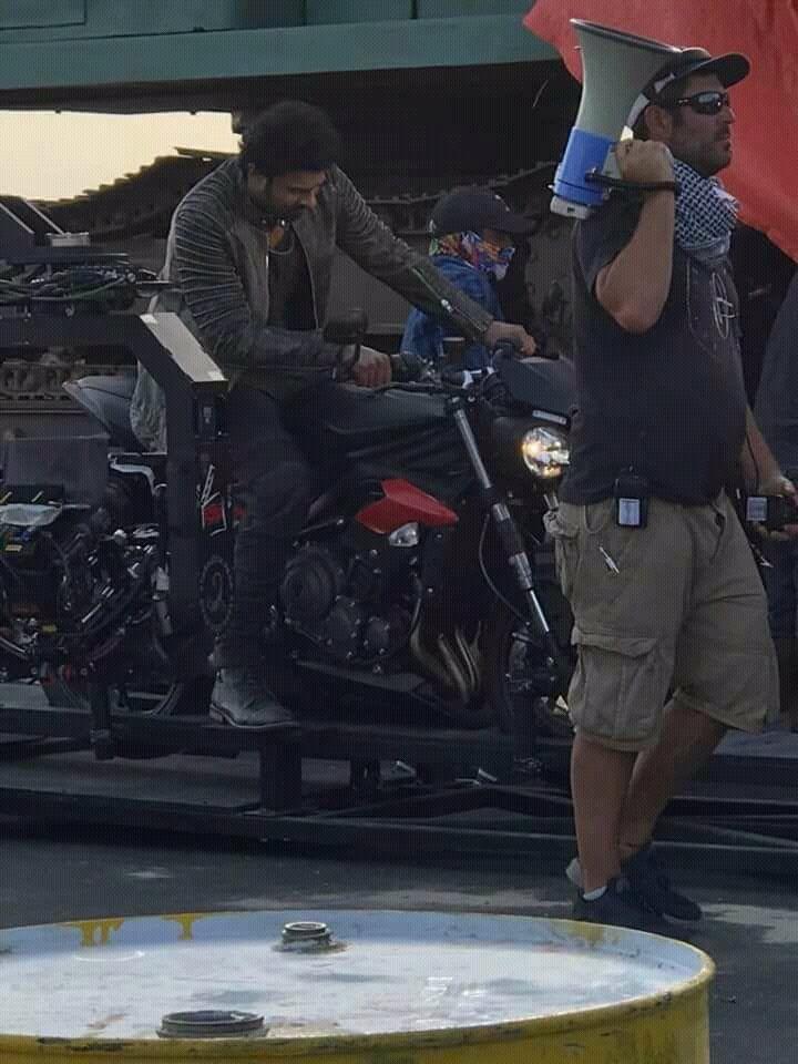 Latest LEAKED Stills from Saaho Shooting Spot