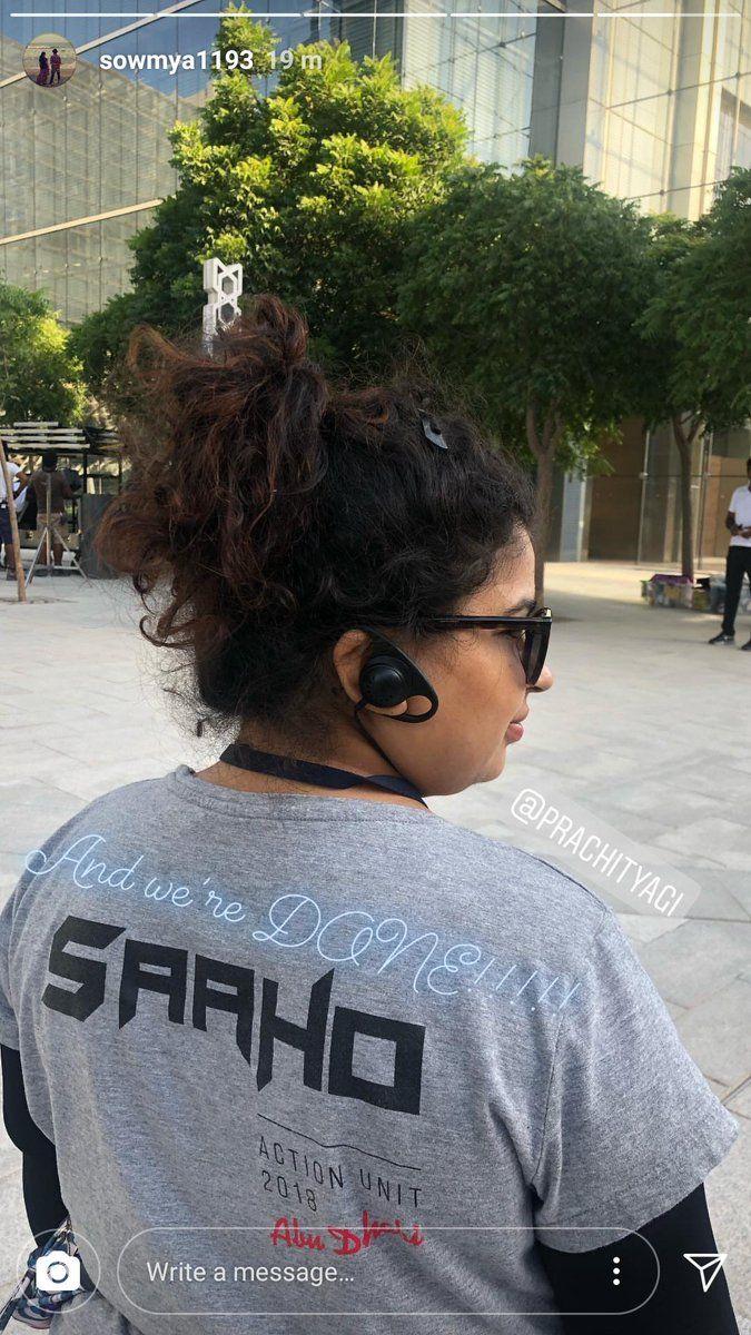 Latest LEAKED Stills from Saaho Shooting Spot