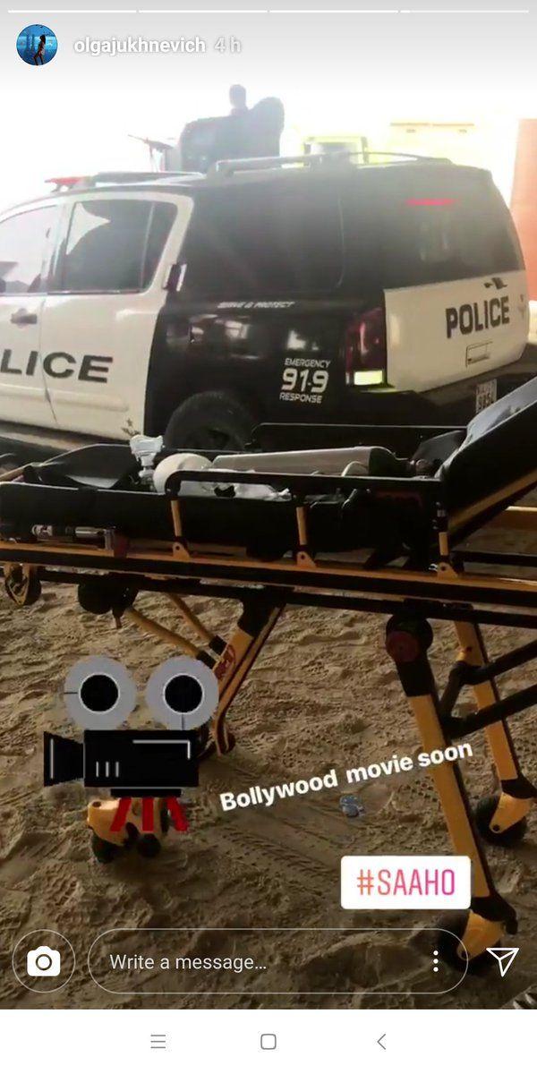 Latest LEAKED Stills from Saaho Shooting Spot