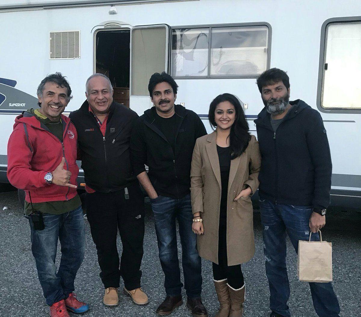 Latest On Location stills of Power Star Pawan Kalyan PSPK25 Movie