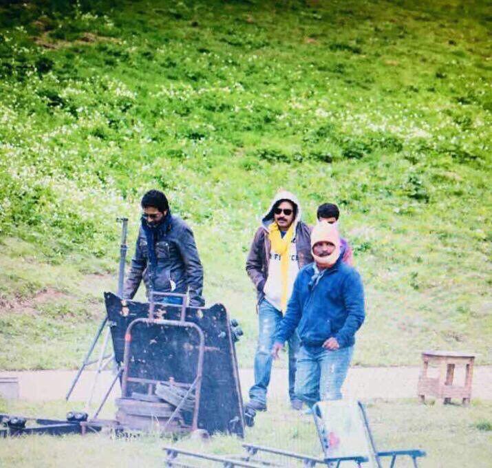 Latest On Location stills of Power Star Pawan Kalyan PSPK25 Movie