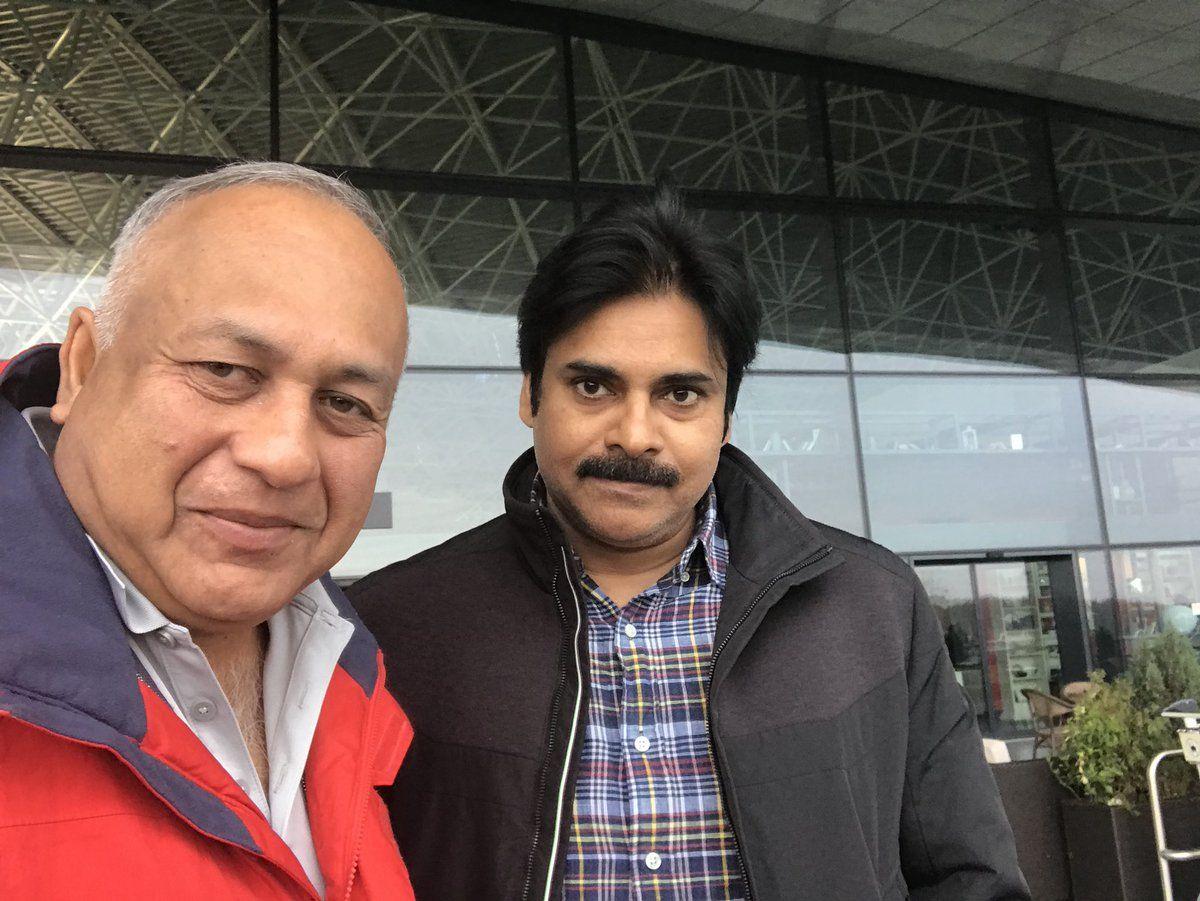 Latest On Location stills of Power Star Pawan Kalyan PSPK25 Movie