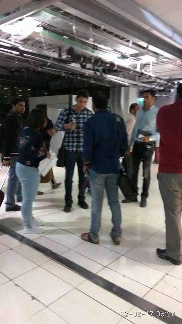 Latest Pics: Superstar Mahesh Babu & Siva Koratala at Bangkok airport