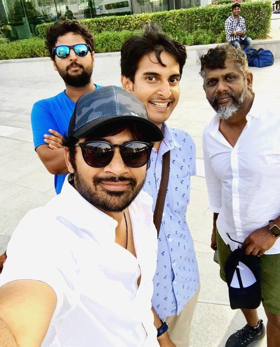 Latest Stills of Prabhas and Team from the sets of Saaho