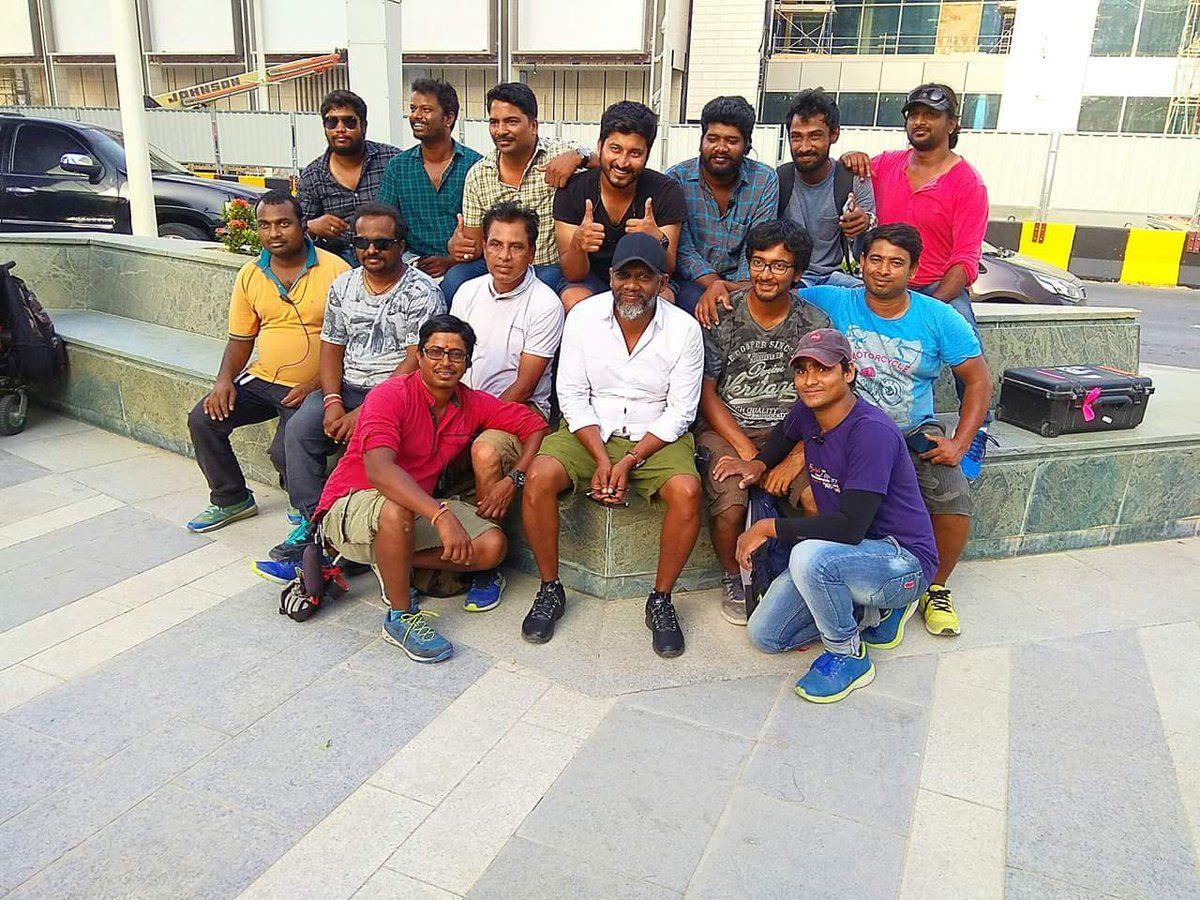 Latest Stills of Prabhas and Team from the sets of Saaho