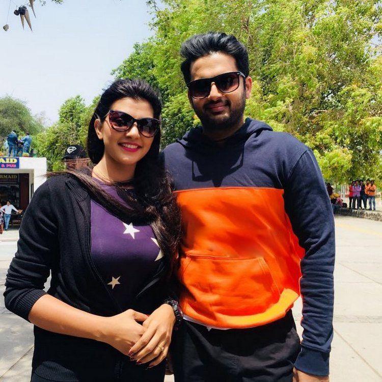 Latest Working Stills & Posters from Nithiin's Srinivasa Kalyanam