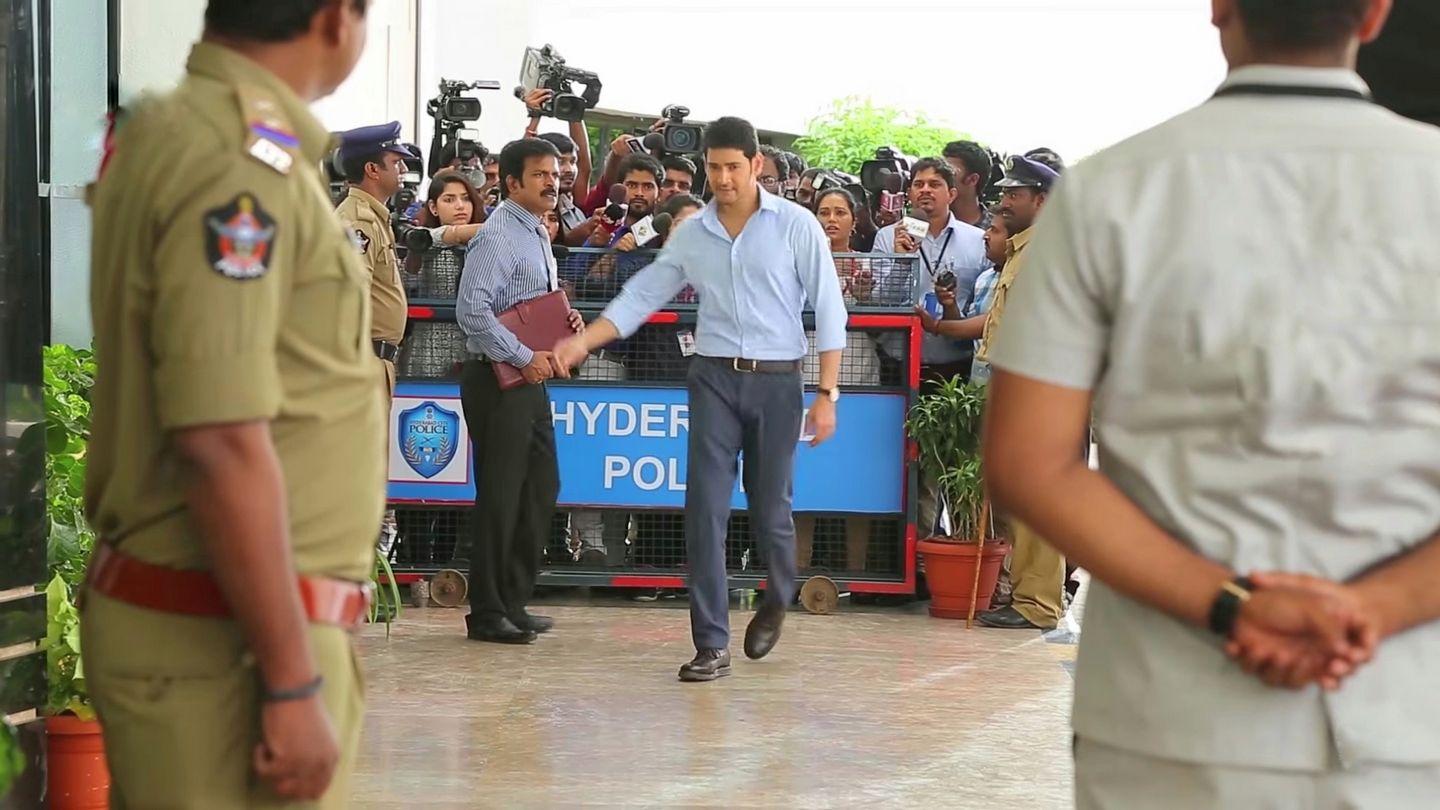 Latest Working Stills & Posters of Bharat Ane Nenu Movie