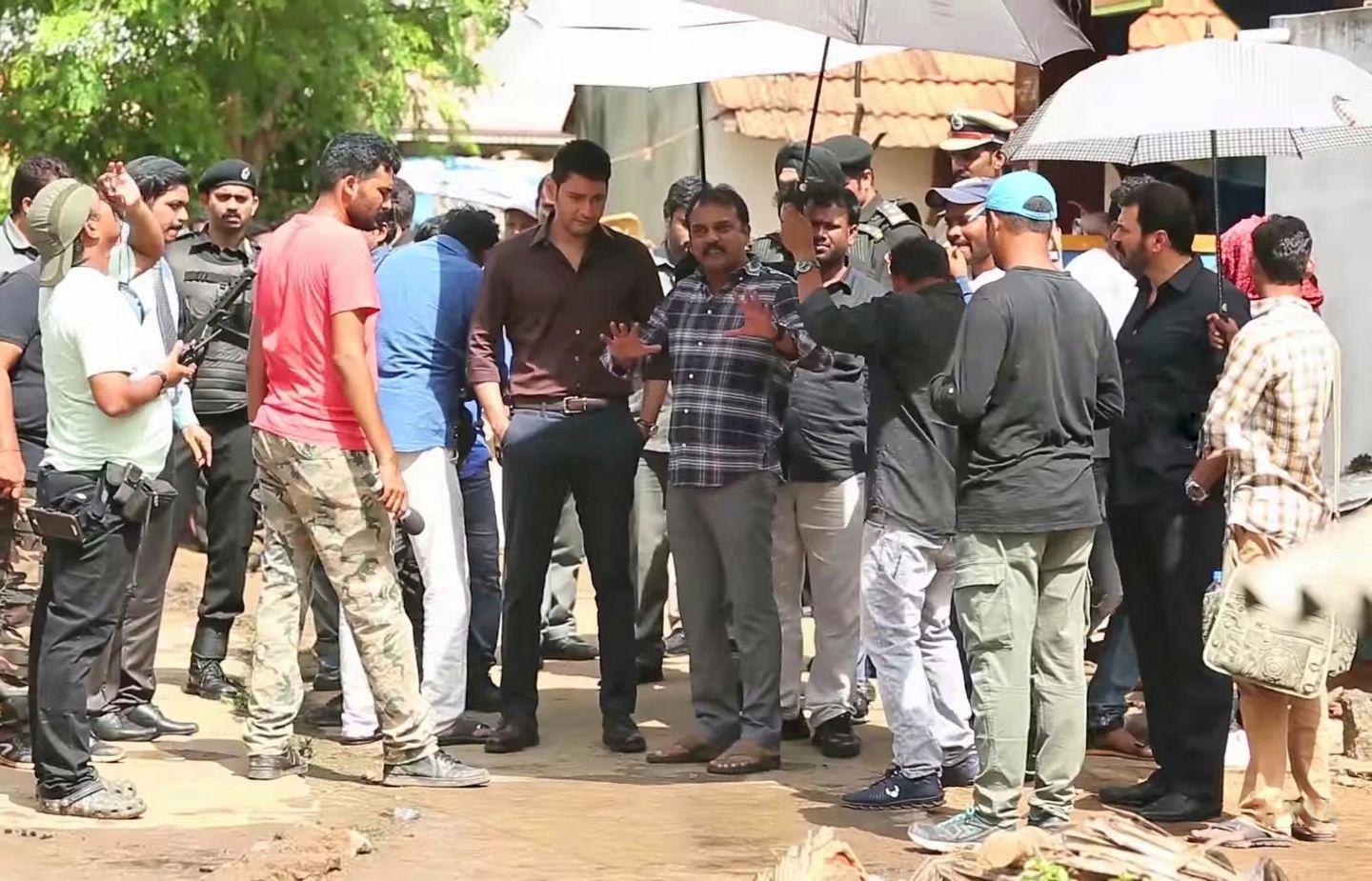 Latest Working Stills & Posters of Bharat Ane Nenu Movie