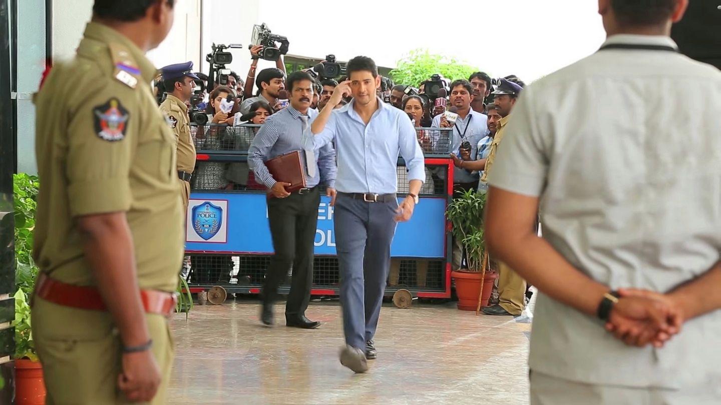 Latest Working Stills & Posters of Bharat Ane Nenu Movie