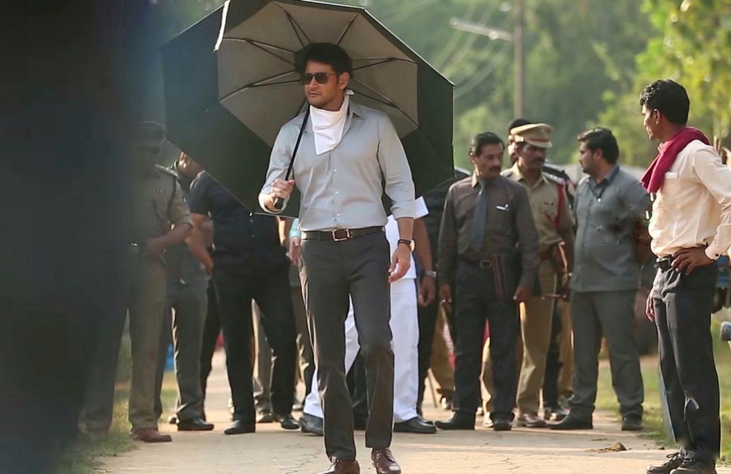 Latest Working Stills & Posters of Bharat Ane Nenu Movie