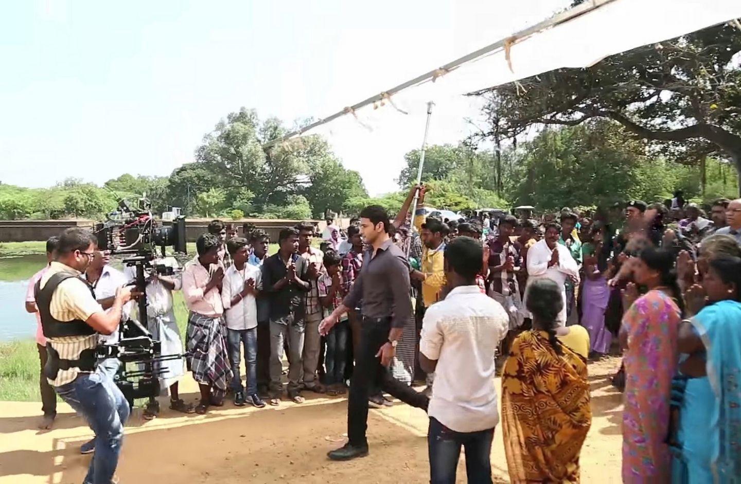 Latest Working Stills & Posters of Bharat Ane Nenu Movie