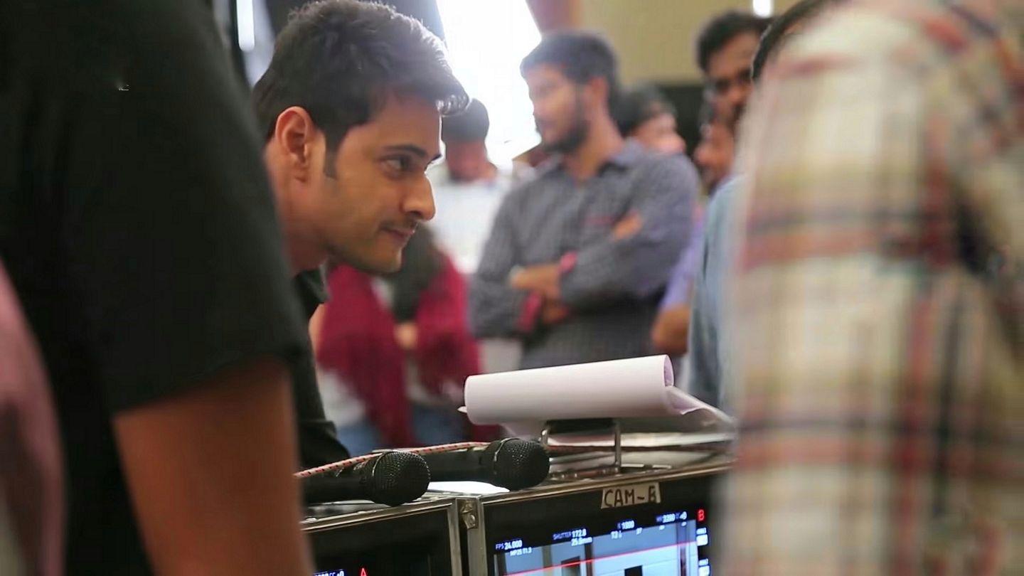 Latest Working Stills & Posters of Bharat Ane Nenu Movie