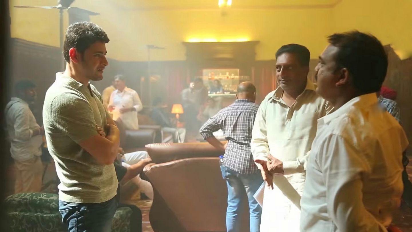 Latest Working Stills & Posters of Bharat Ane Nenu Movie