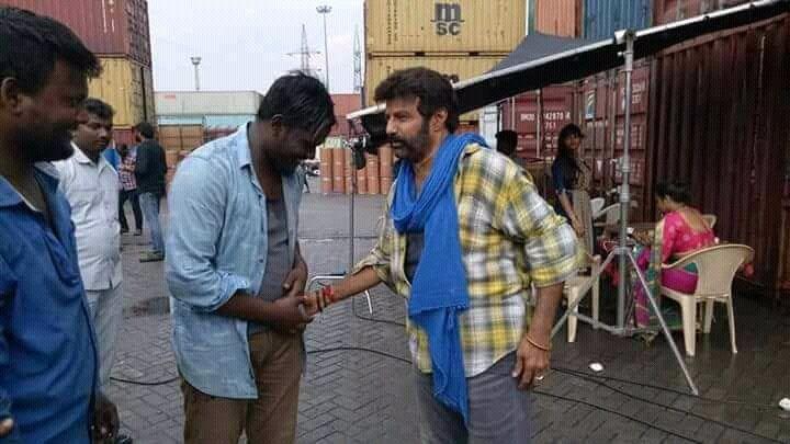 Latest Working Stills & Posters of NBK Jai Simha