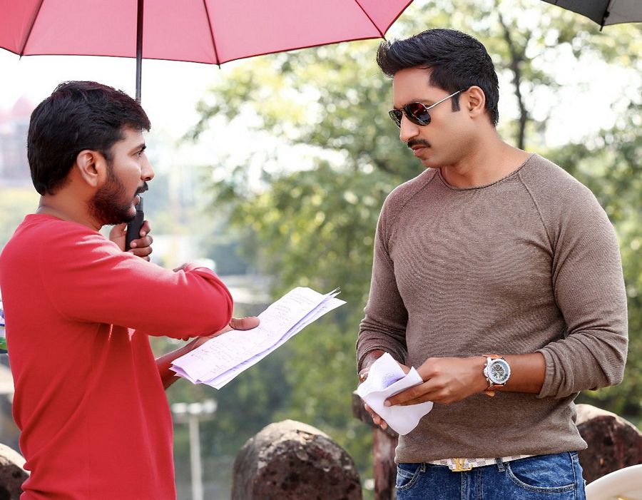 Latest Working Stills From Goutham Nanda Movie