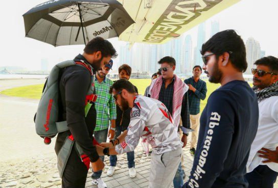 Latest Working Stills From Goutham Nanda Movie