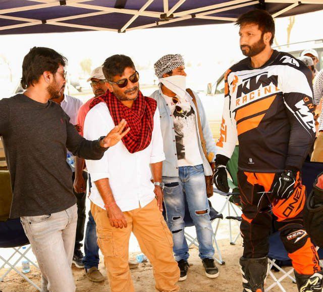 Latest Working Stills From Goutham Nanda Movie