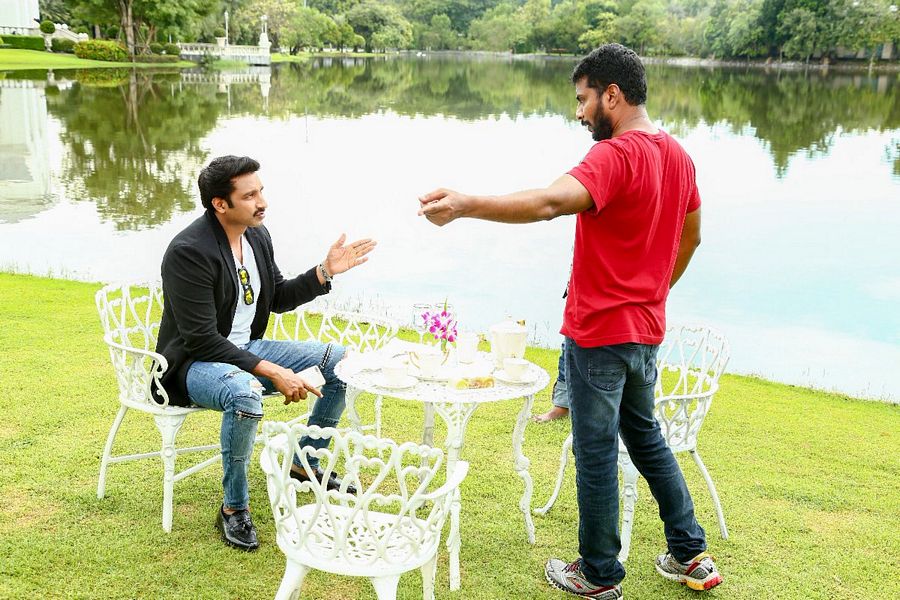 Latest Working Stills From Goutham Nanda Movie