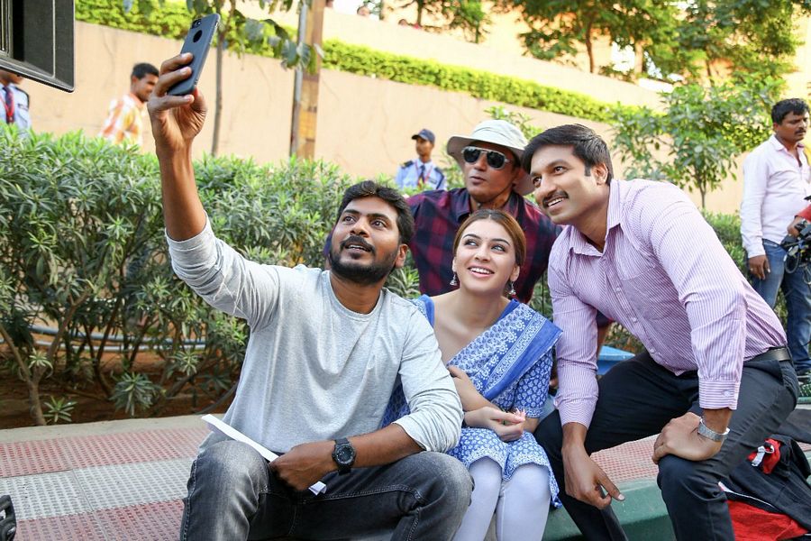 Latest Working Stills From Goutham Nanda Movie