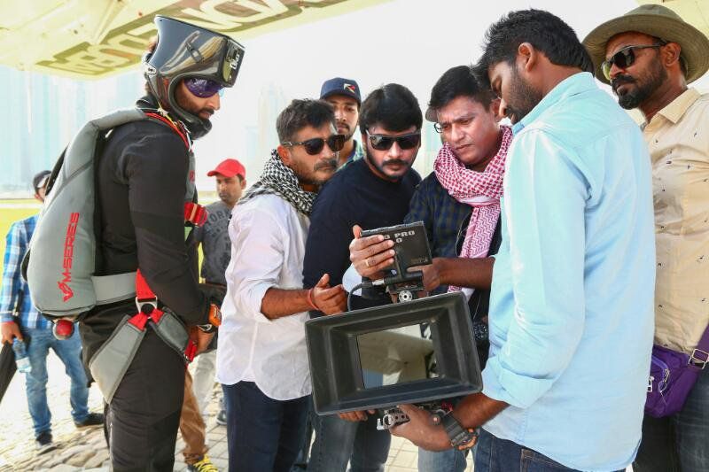 Latest Working Stills From Goutham Nanda Movie