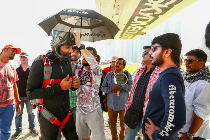 Latest Working Stills From Goutham Nanda Movie