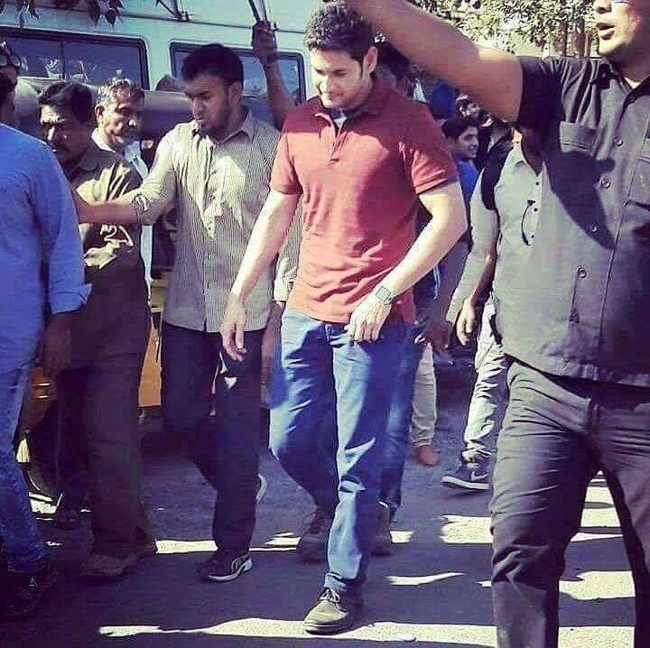 Leaked: Mahesh 23 New Working Photos